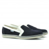 Chaussures décontractées homme 870 indigo velours