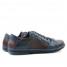 Baskets homme 869 indigo+bordeaux