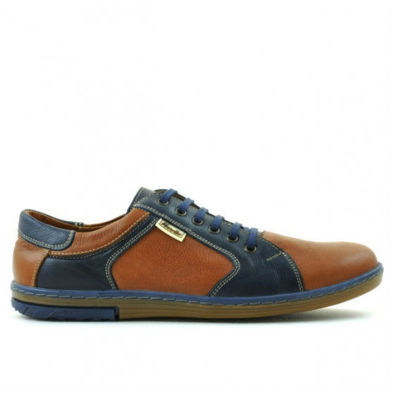 Baskets homme 869 marron+indigo Baskets homme 869 marron+indigo