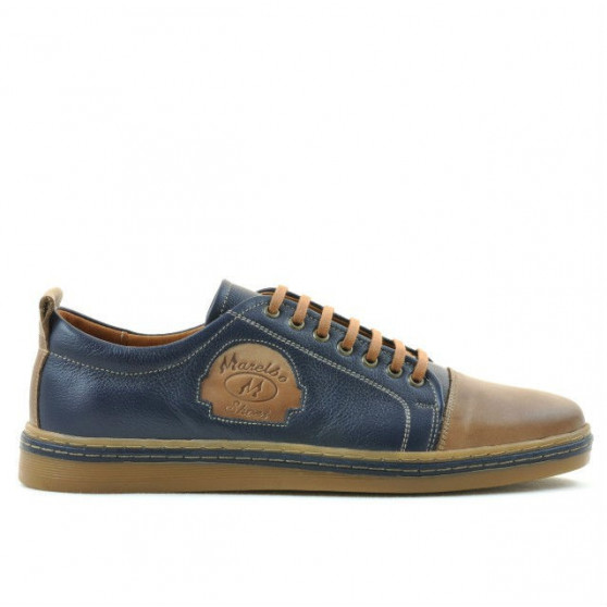 Chaussures casual / sport homme 766 indigo+marron