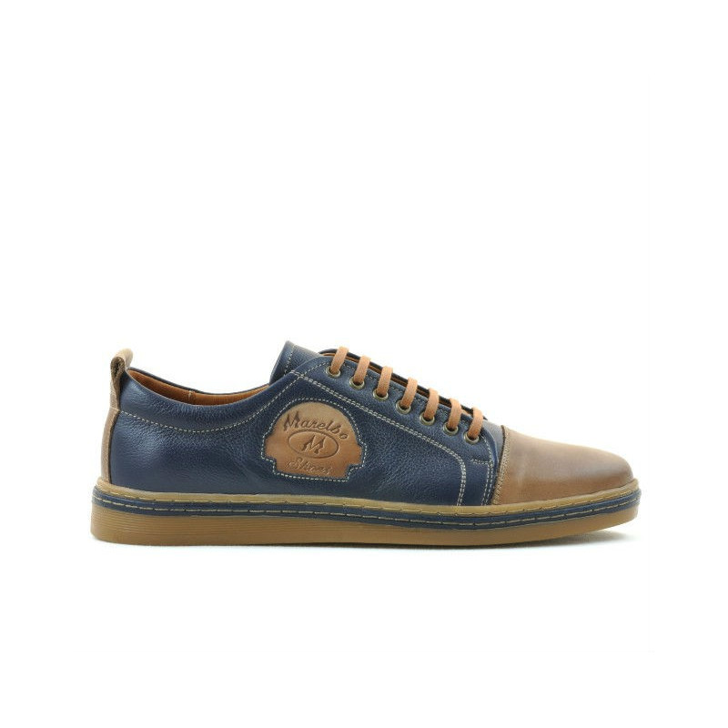 Chaussures casual / sport homme 766 indigo+marron