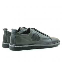 Chaussures casual / sport homme 766 noir+gris