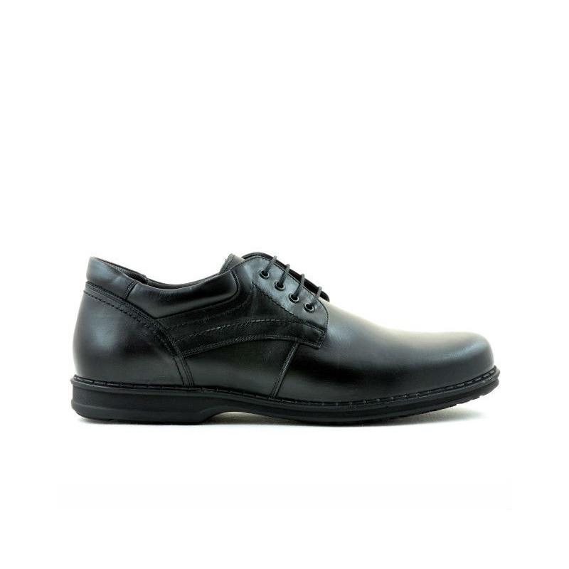 Chaussures décontractées / élégantes hommes (grandes tailles) 854m noir