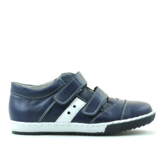 Chaussures enfants 134 indigo+blanc