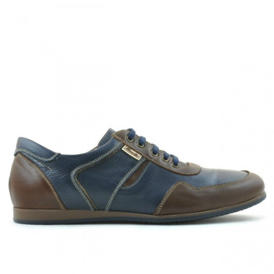 Baskets homme 860 marron+indigo