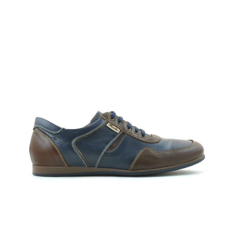 Baskets homme 860 marron+indigo