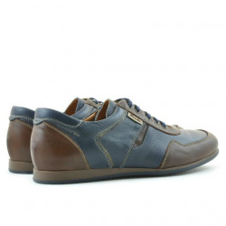 Baskets homme 860 marron+indigo