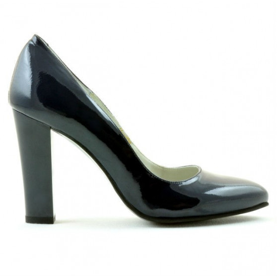 Chaussures élégantes femme 1214 vernis indigo