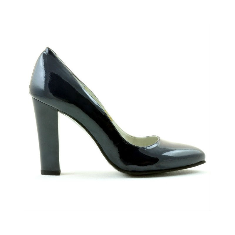 Chaussures élégantes femme 1214 vernis indigo