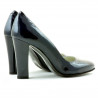 Chaussures élégantes femme 1214 vernis indigo