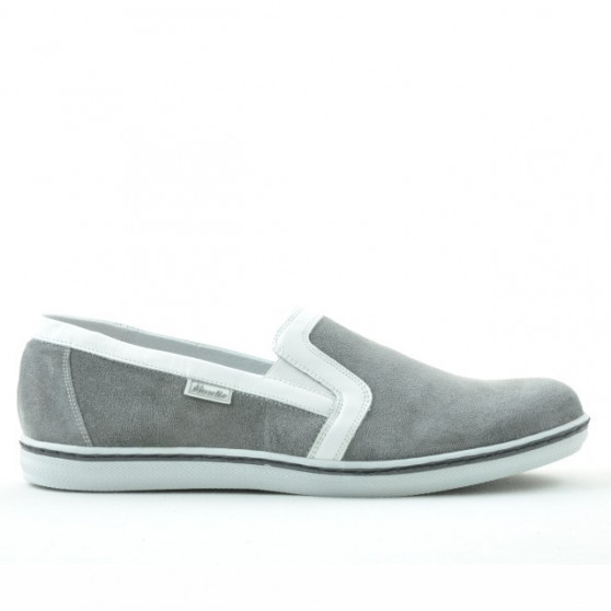 Chaussures casual homme 870 gris velours Chaussures casual homme 870 gris velours