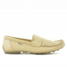 Mocassins homme 737p beige perforé