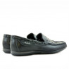 Mocassins homme 719p noir perforé