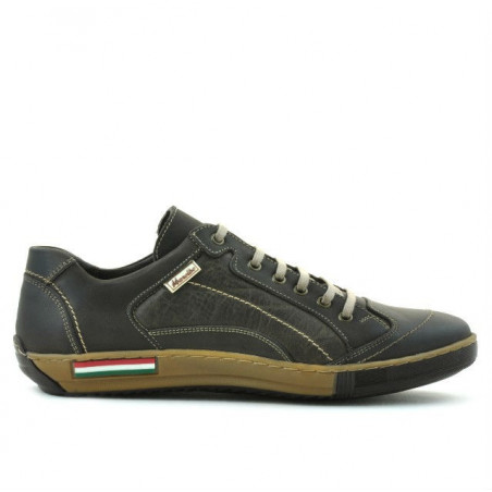 Baskets homme 707 tuxon café+tuxon sable