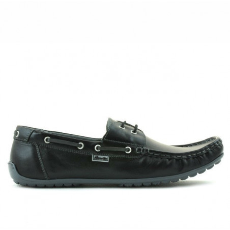Mocassins homme 778 noir+gris