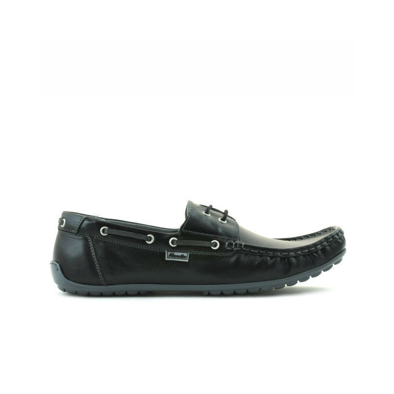 Mocassins homme 778 noir+gris