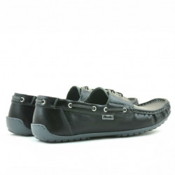 Mocassins homme 778 noir+gris