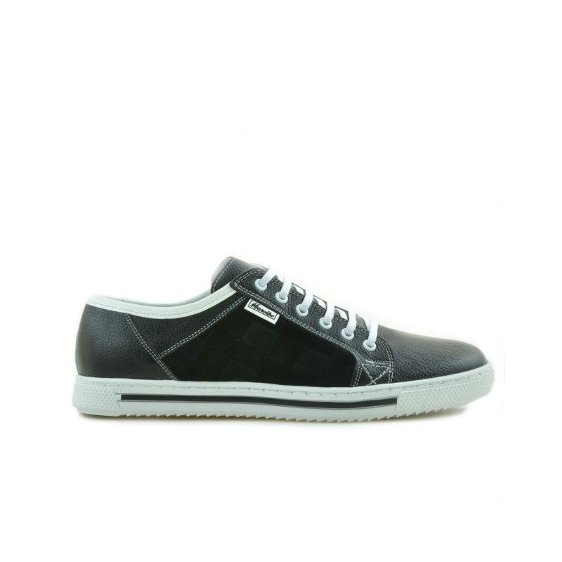 Baskets hommes 851 noir+blanc