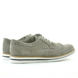 Chaussures décontractées homme 866 sable velours