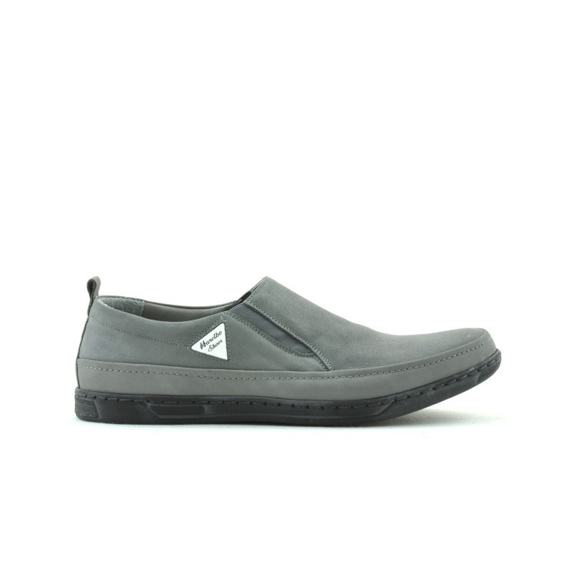 Chaussures casual homme 745 bufo gris