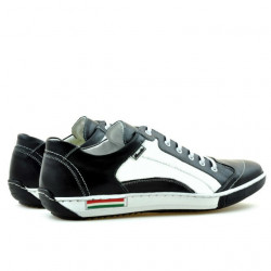 Chaussures de sport homme 707 noir+blanc