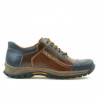 Baskets homme 852 marron+indigo