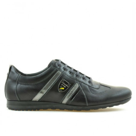 Chaussures de sport homme (tailles grandes) 711m noir+gris