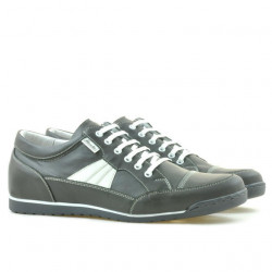 Baskets homme 716 gris+blanc