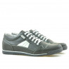 Baskets homme 716 gris+blanc