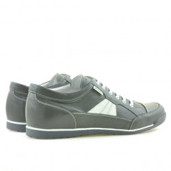 Baskets homme 716 gris+blanc