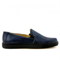 Baskets femme 658 satin indigo