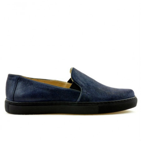 Baskets femme 658 satin indigo