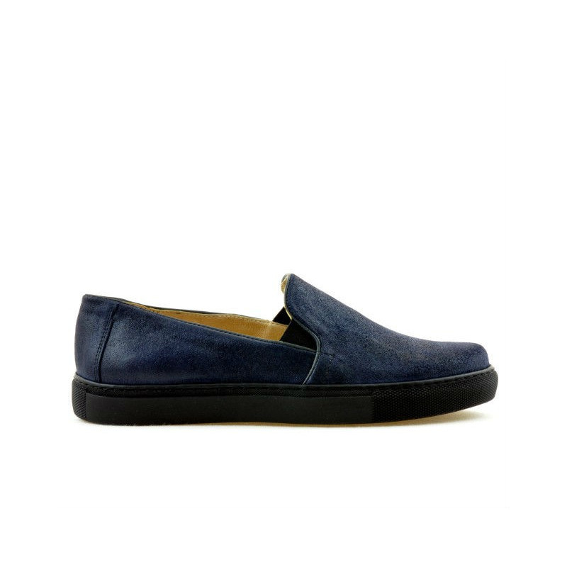 Baskets femme 658 satin indigo