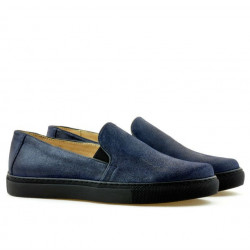 Baskets femme 658 satin indigo