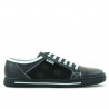Baskets homme 851 indigo+blanc