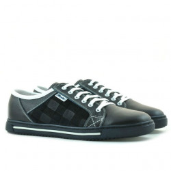 Baskets homme 851 indigo+blanc
