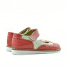 Chaussures enfant 56c vernis rose+beige