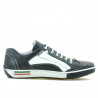 Baskets homme 707 indigo+blanc