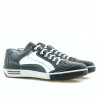 Baskets homme 707 indigo+blanc