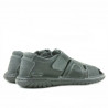 Sandales hommes (grandes tailles) 333m tuxon noir