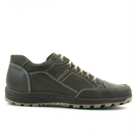 Baskets homme 853 tuxon café