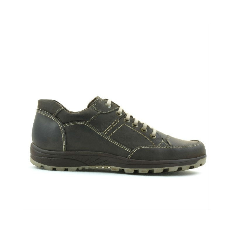Baskets homme 853 tuxon café