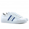 Baskets hommes 959 blanc+bleu