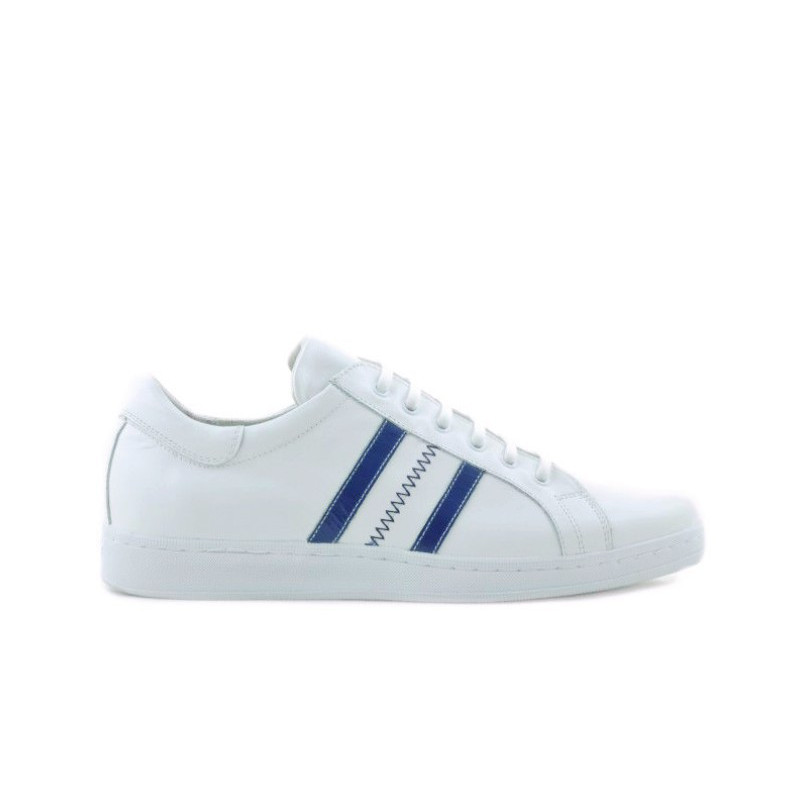 Baskets hommes 959 blanc+bleu