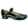 Chaussures casual femme 644 vernis noir