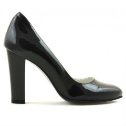 Chaussures élégantes femme 1214 vernis noir