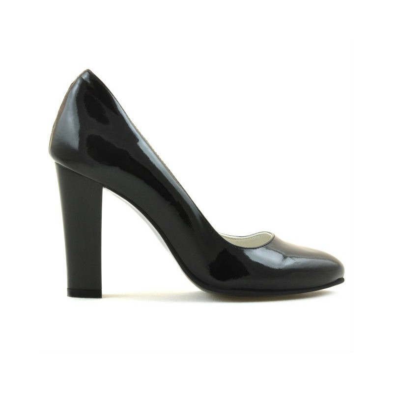 Chaussures élégantes femme 1214 vernis noir