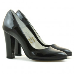 Chaussures élégantes femme 1214 vernis noir