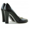 Chaussures élégantes femme 1214 vernis noir