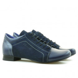 Chaussures décontractées femme 645 indigo combiné
